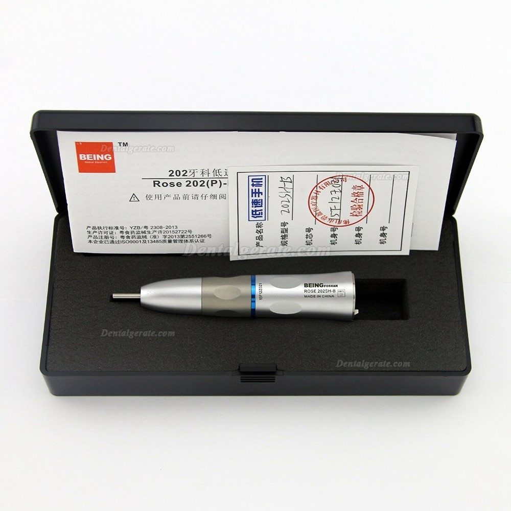 BEING 202PB-M4 Dental Faseroptik Gerade Handst&uuml;ck Kavo NSK W&H Kompatibel